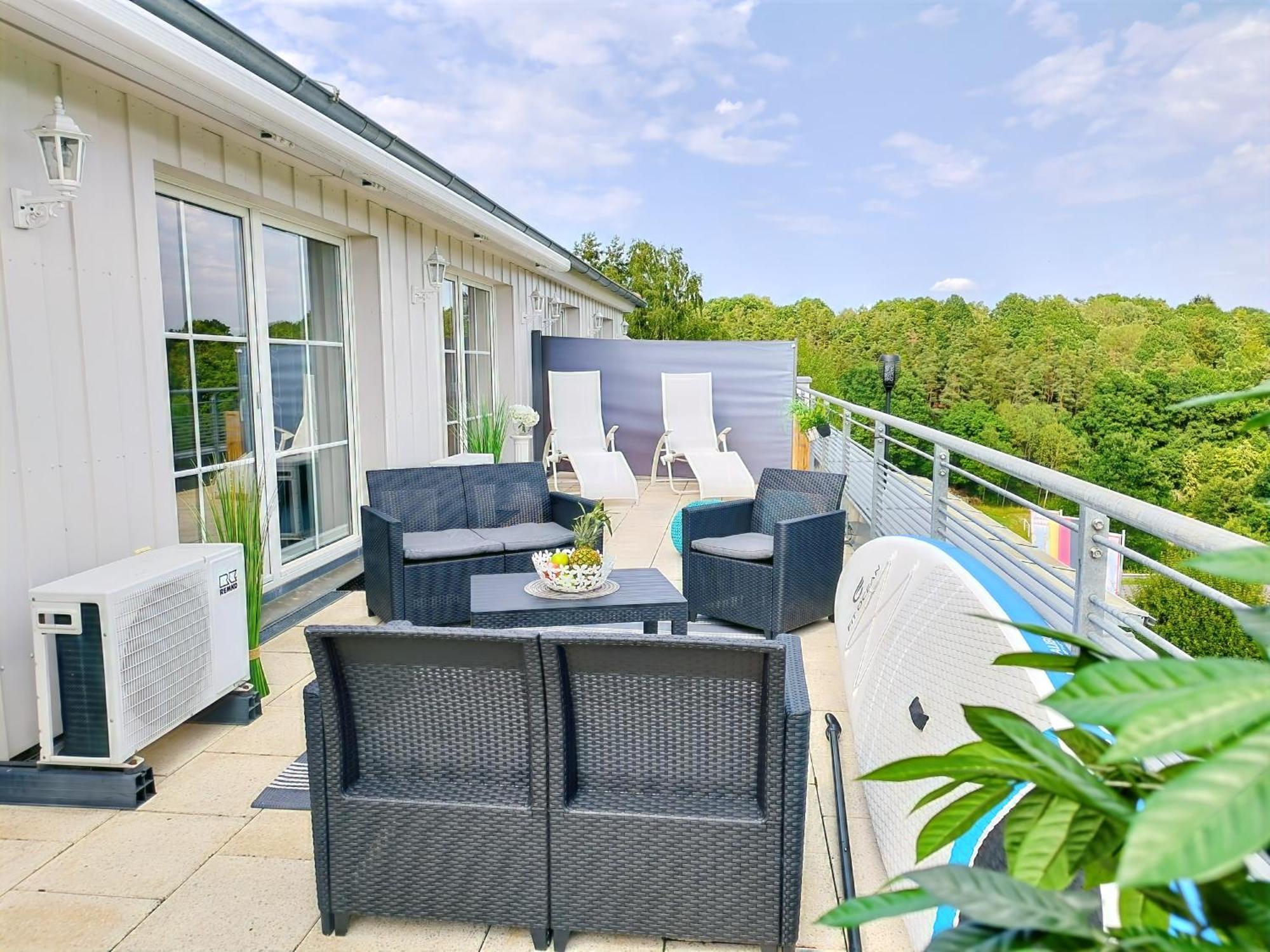 Seeblickapartment Fuer Bis Zu 12, Nuernberg & Schwabach In 30-35 Minuten Zu Erreichen, Sauna, Arbeitsplatz, Dachterrasse & Grill Spalt Exteriör bild